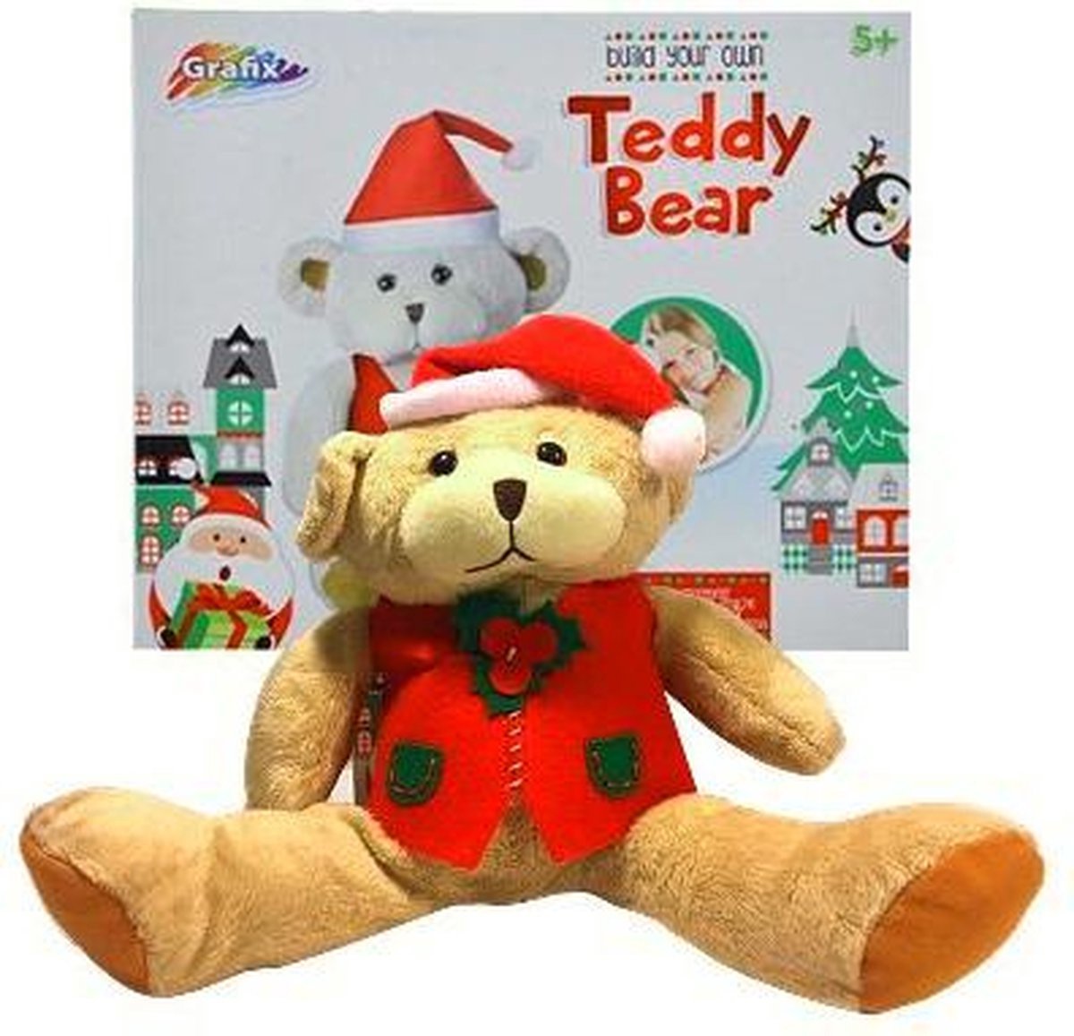 Maak je eigen Teddybeer - Knutsel Speelgoed voor Kinderen Jongens Meisjes | Build Your Own Teddybear Plush Toy | Knutselen Spelen met je eigen DIY beer!